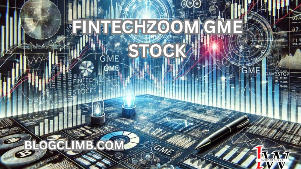 fintechzoom GME stock